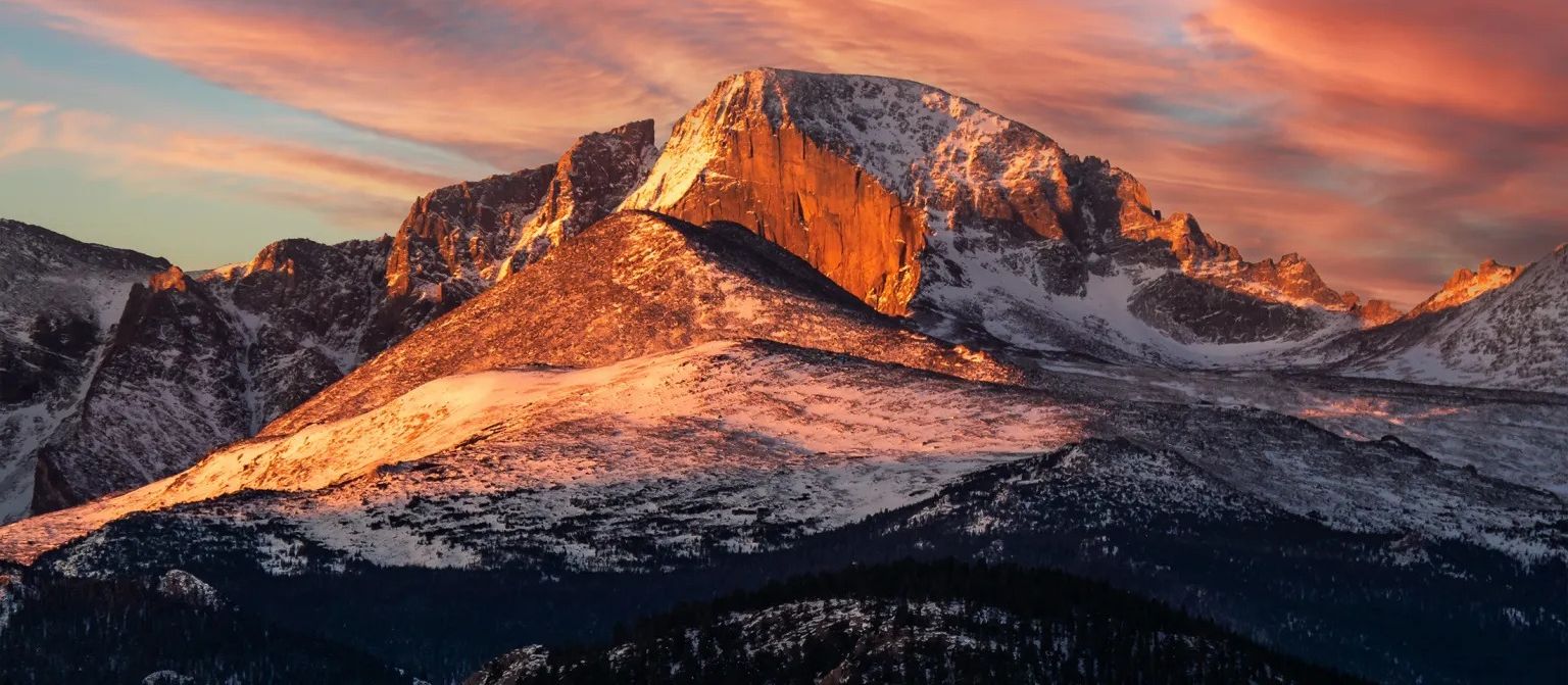 Longs Peak in the Colorado Rockies