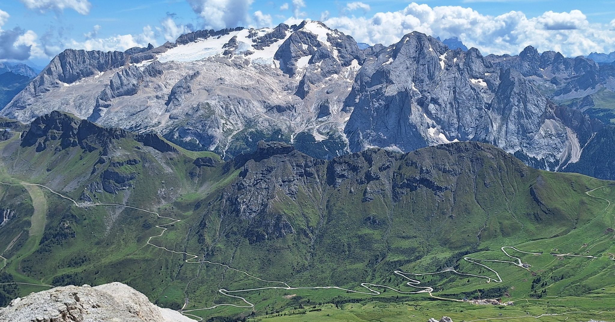 Marmolada from Piz Boe